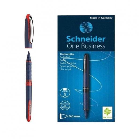 SCHNEIDER ONE BUSINESS ROLLER 06mm KIRMIZI 10LU KU - 2