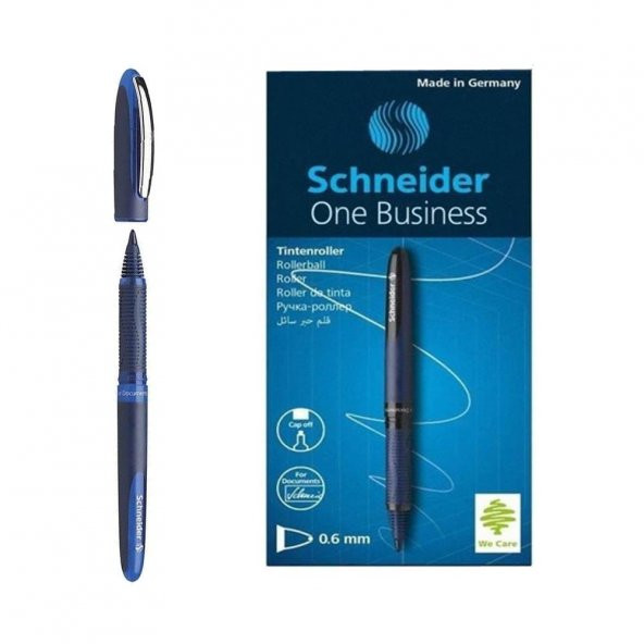 SCHNEIDER ONE BUSINESS ROLLER 06mm MAVI 10 LU KUTU ürün görseli