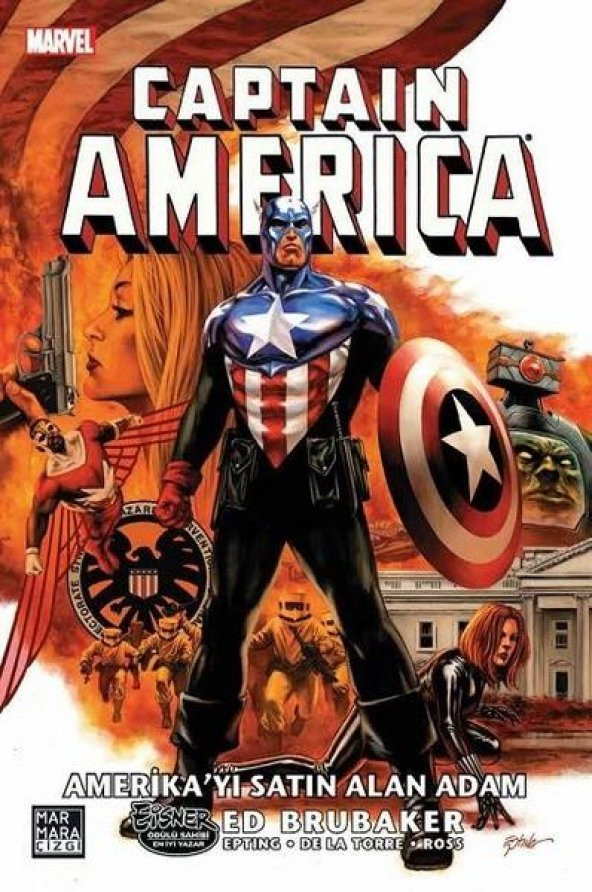 Captain America Amerikayı Satın Alan Adam - Marvel Çizgi Roman
