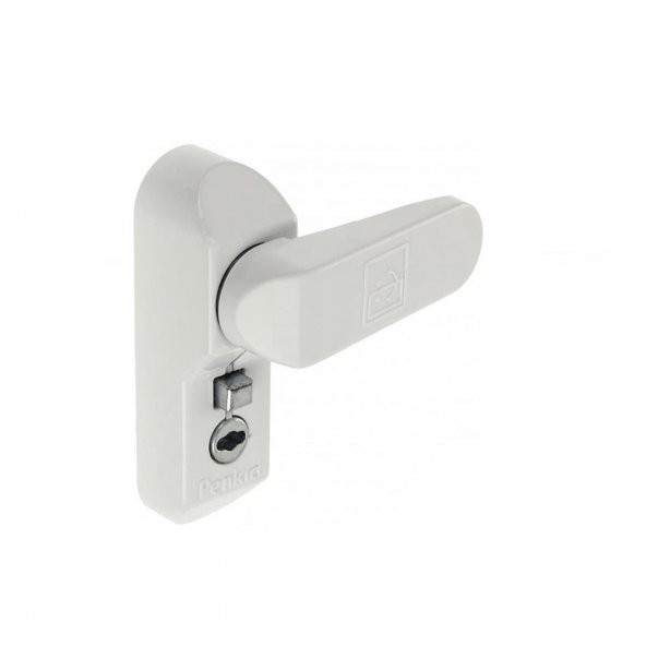 100 Adet Penkid Pvc Çocuk Emniyet Güvenlik Kilidi Anahtarlı Beyaz - 6