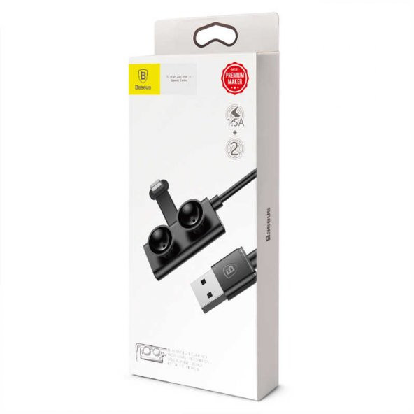 Orijinal Baseus Mobil Oyun Şarj Kablosu USB to Lightning 1.5A 2M - 9