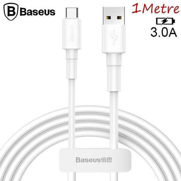Baseus Samsung Galaxy A50 Ultra Hızlı USB Type-C Şarj Kablosu