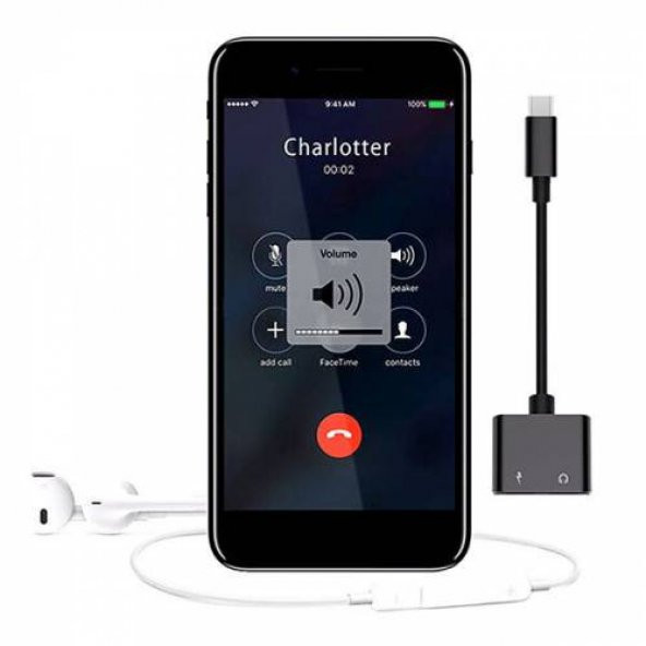 Samsung Galaxy Note 10 Usb Type C 3.5mm Kulaklık Ve Şarj Dönüştürücü Çoğaltıcı - 2