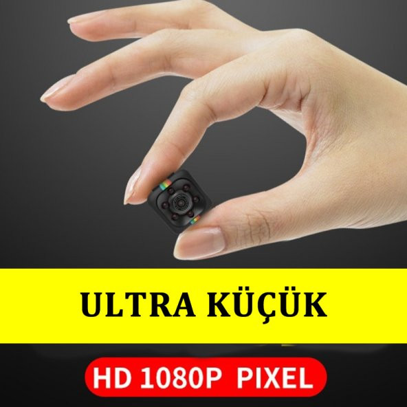 Full HD Gizli Kamera, Çocuk Koruma Kamerası, Hırsız Kamerası 1080P Kamera
