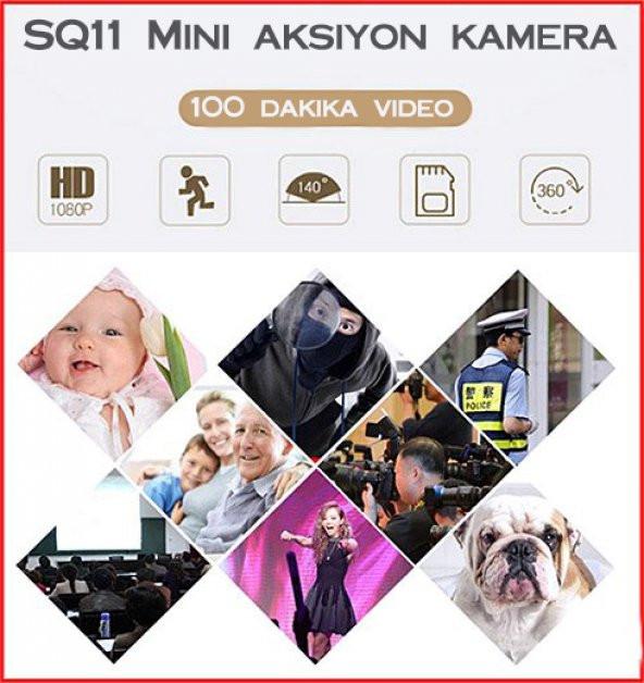 Full HD Gizli Kamera, Çocuk Koruma Kamerası, Hırsız Kamerası 1080P Kamera - 2