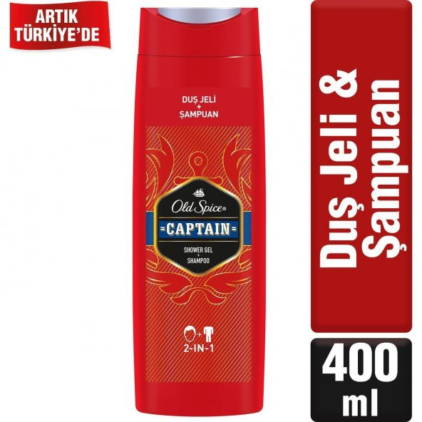 Old Spice Duş Jeli Captain 400 Ml