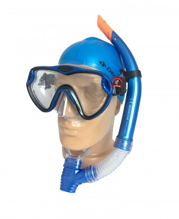 Youth Maske Şnorkel Set Hortumlu Deniz Gözlüğü 2364A-113
