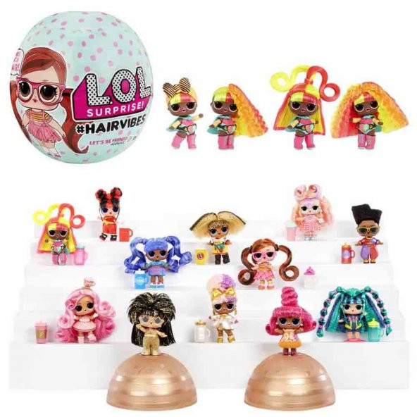 L.O.L Orjinal Hairvibes Sürpriz Bebekler 15 Sürpriz Lol Bebek - 3