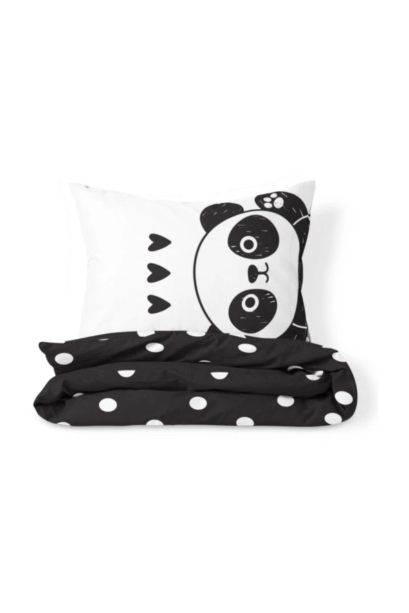 Panda Tek Kişilik Nevresim Takımı - 2