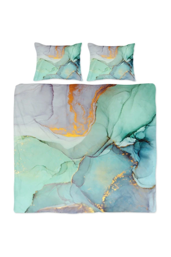 Marble Tek Kişilik Nevresim Takımı