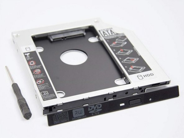 Datapower TCH-ST1201 12mm Slim Notebook Dvd Yuvası Hdd-Ssd Kızak