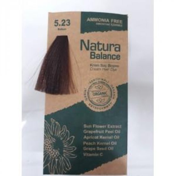 Natura Balance Krem Saç Boyası 5.23 Kakao