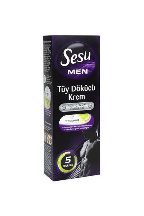 Sesu Tüy Dökücü Krem 100ml Erkekler İçin Özel