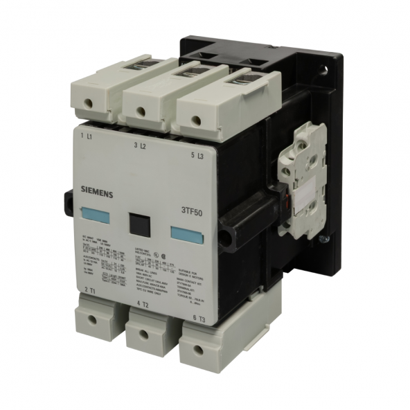 Siemens 3TF5022-0AP0, Kontaktör, 55kW, 110Amper, 230VAC, 2NO-2NC, Boy 6 - 1