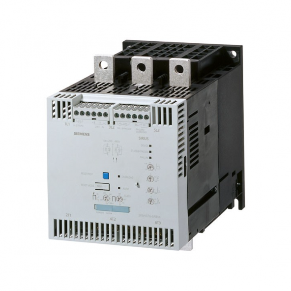 Siemens 3RW4055-6BB44, Sirius SoftStarter(Yumuşak Yolverici), 75kW, 134Amper