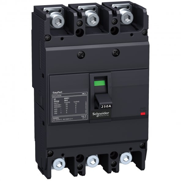 Schneider EZC250H3125, 3 Kutuplu, 125A, 36kA, 220-240 Volt, Kompakt Şalter, MCCB - 1