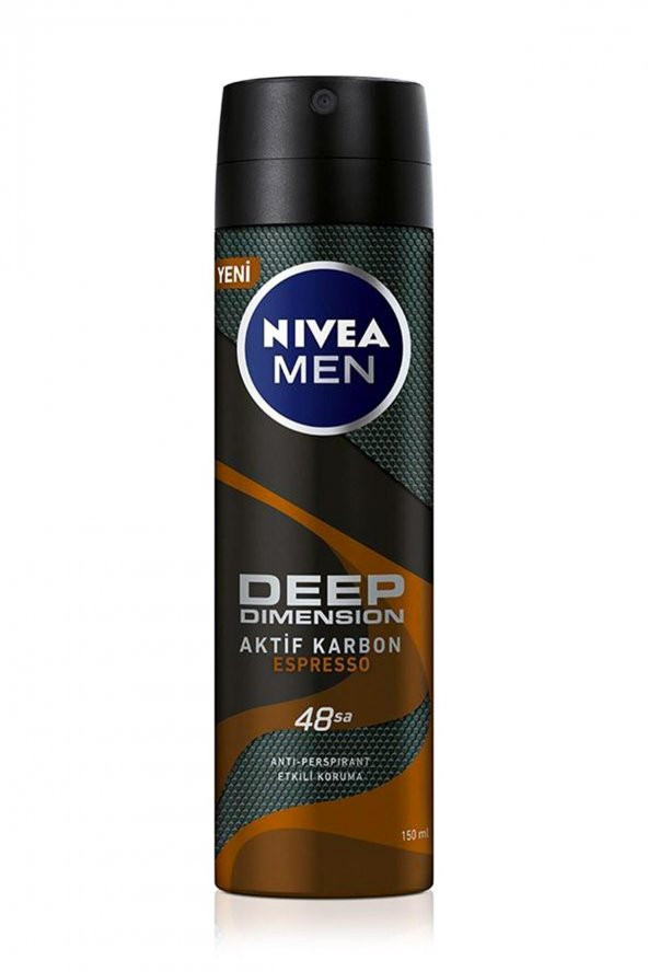 Nıvea Deodorant Men Deep Dımenson Aktif Karbon Espresso 150ml