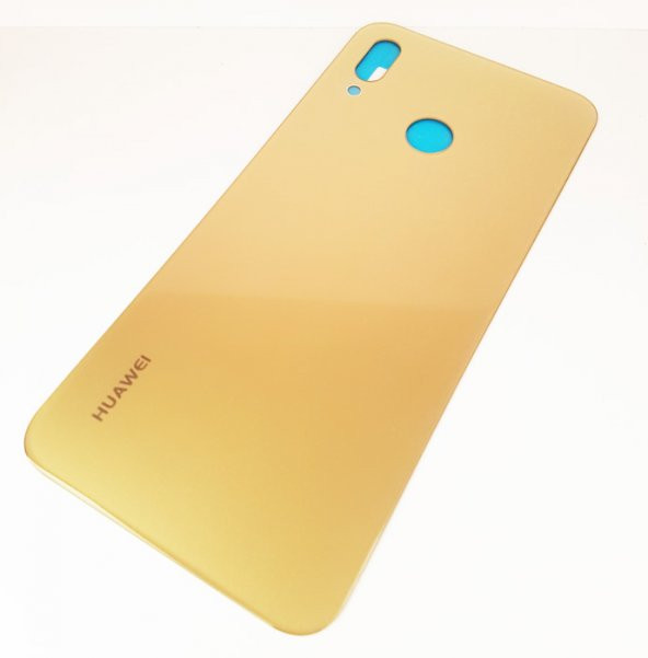 Huawei P20 Lite Arka Batarya Pil Kapağı Gold Renk