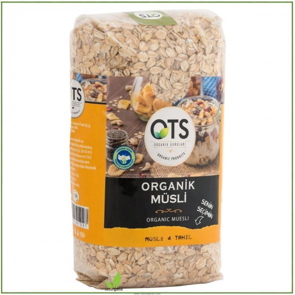 OTS Organik Müsli 4 Tahıl 500 gr