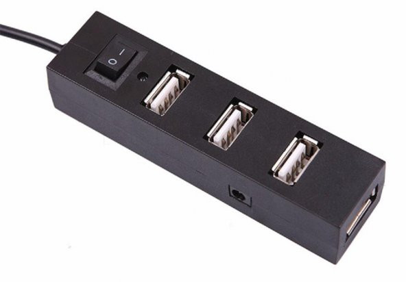 4 Port USB 2.0 HUB USB Çoğaltıcı USB Çoklayıcı Anahtarlı Switch