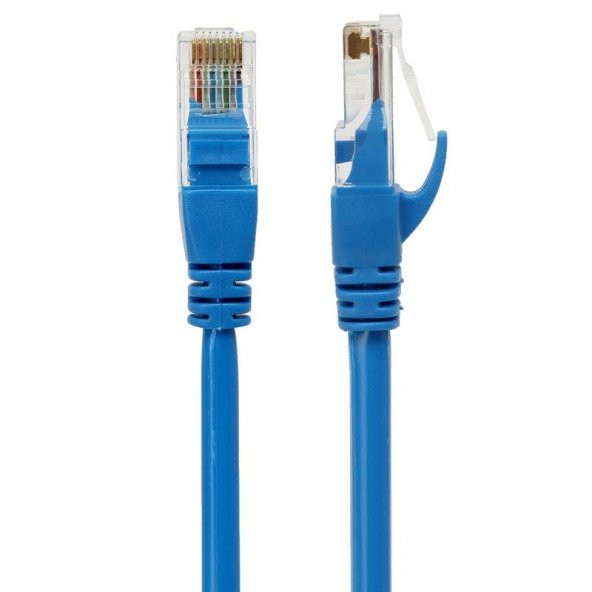 CAT6 Ethernet Kablosu Modem İnternet Lan 2 x RJ45 Patch 20 Metre - Resim 5