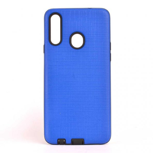 Galaxy A20S Slotları Tıpalı Pastel Renk New Youyou Sert Kılıf