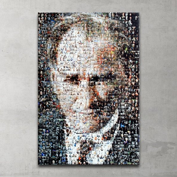 Mozaik Atatürk Portresi Kanvas Tablo
