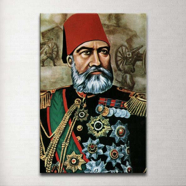 Gazi Osman Paşa Kanvas Tablo
