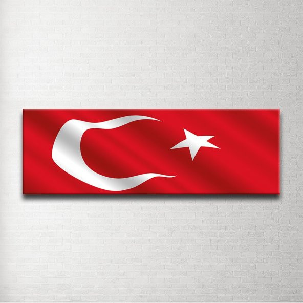 Türk Bayrağımız Kanvas Tablo