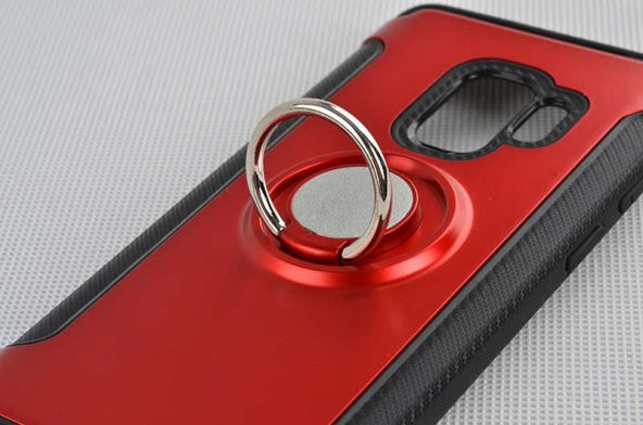 Galaxy S9 Kılıf Zore Yüzüklü Verus Kapak - 9