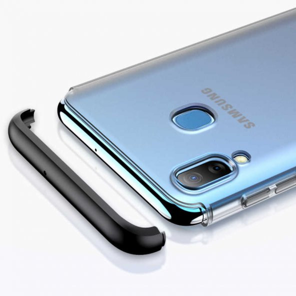 Galaxy A20 Kılıf Zore Nili Kapak - 6