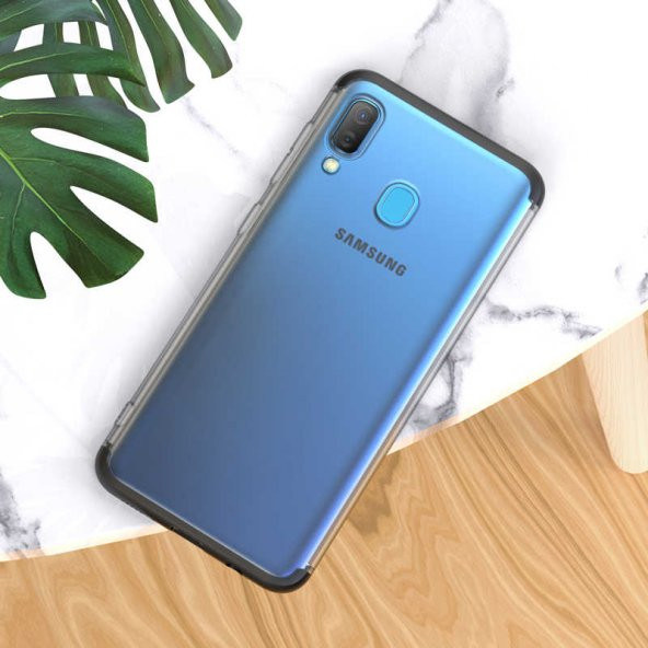 Galaxy A20 Kılıf Zore Nili Kapak - 7