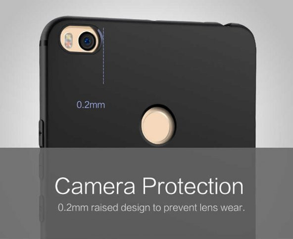 Xiaomi Mi Max 2 Kılıf Zore İmax Silikon Kamera Korumalı - 6