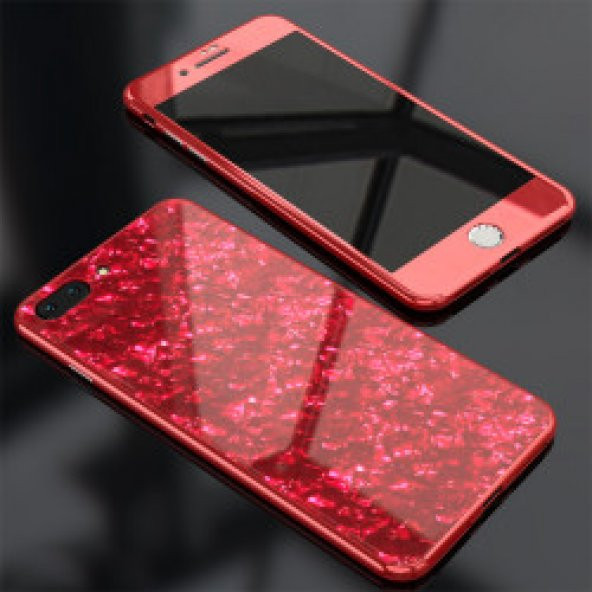 iPhone 7 Kılıf Voero Desenli 360 Magnet Case - 2