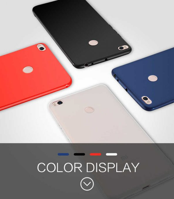 Xiaomi Mi Max 2 Kılıf Zore İmax Silikon Kamera Korumalı - 9