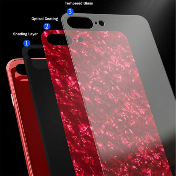 iPhone 7 Kılıf Voero Desenli 360 Magnet Case - 7