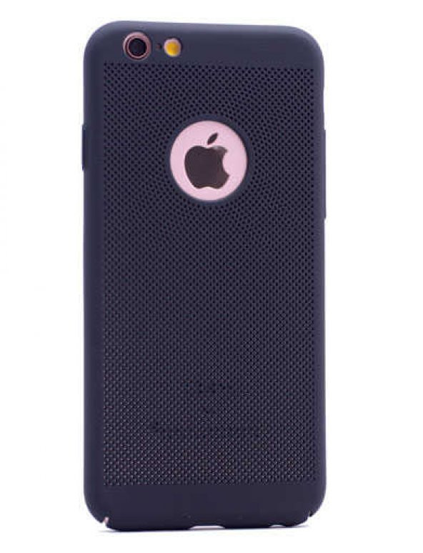 Apple iPhone 7 Kılıf Delikli Rubber Kapak - 3