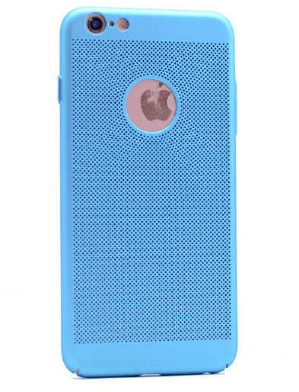 Apple iPhone 7 Kılıf Delikli Rubber Kapak - 9