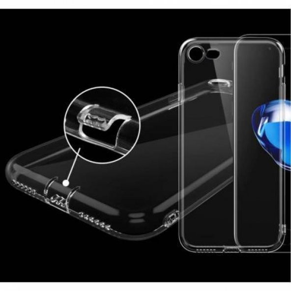 Samsung Galaxy A10 Tıpalı Kamera Korumalı Silikon Kapak Şeffaf - 2