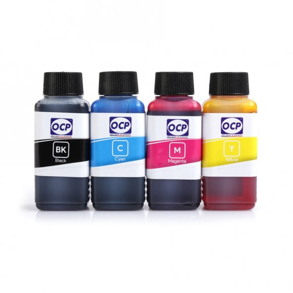 Canon Pixma G3410 Yazıcı OCP 4 Renk Mürekkep Seti 100 ml - 1
