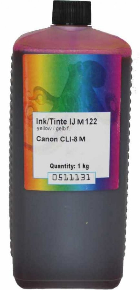 Canon imagePROGRAF iPF600 OCP M Kırmızı DYE Mürekkep 1000 ml