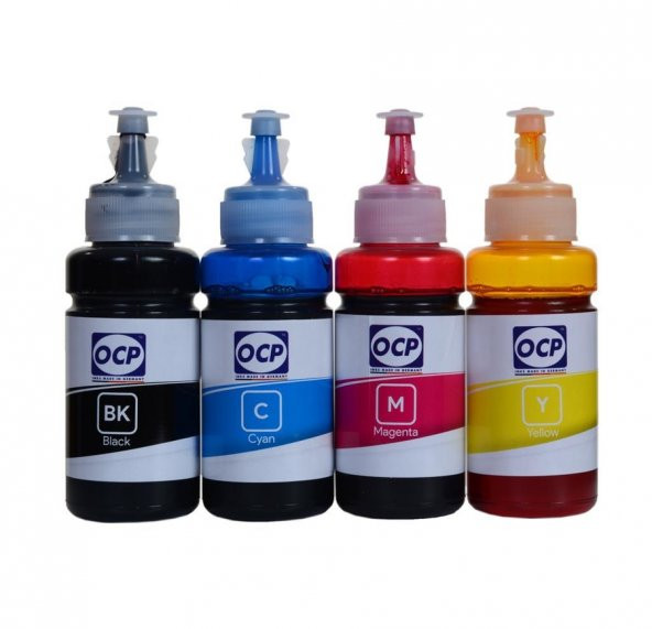 Epson EcoTank ET-2700 Yazıcı 4 Renk Dye Mürekkep Seti 4x70 ml