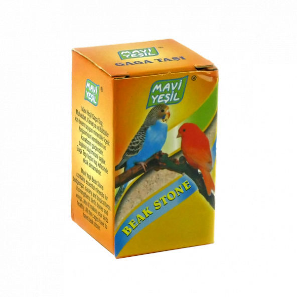 Mavi Yeşil Kanarya ve Muhabbet Kuşu Küp Gaga Taşı