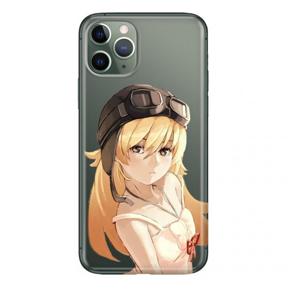 iPhone 11 Pro 5.8 inch  Kılıf Desenli Esnek Silikon Telefon Kabı Kapak - Anime Pilot