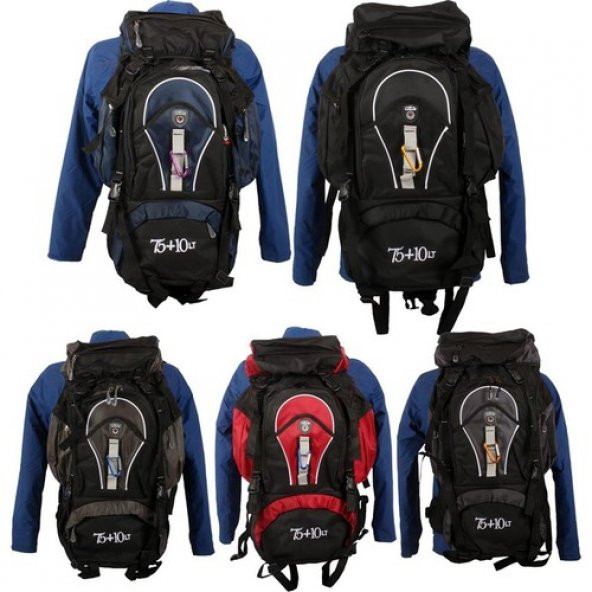 Cakard 75+10 Lt Kırmızı (Büyük Boy)Sırt Çantası - 2