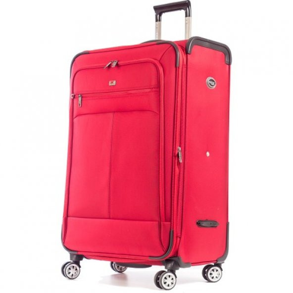 ÇÇS Büyük Boy Valiz ÇÇS 5150-L Kırmızı