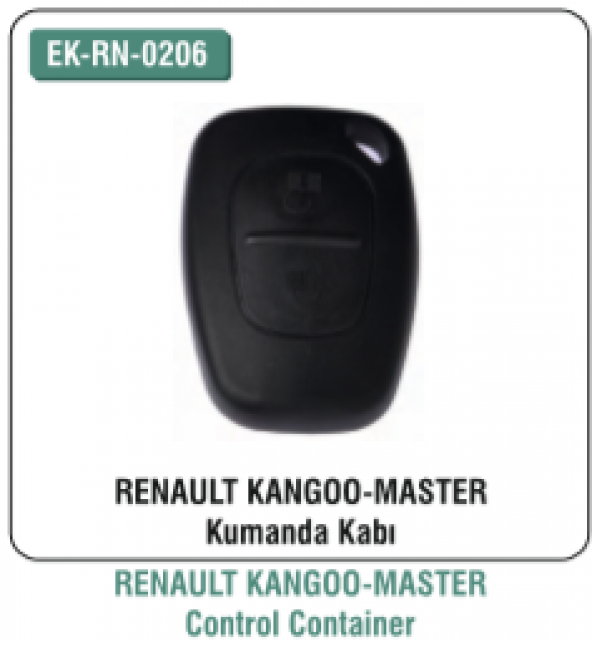 EK-RN-0206 Renault Kangoo - Master - Clio - Kumanda Kabı