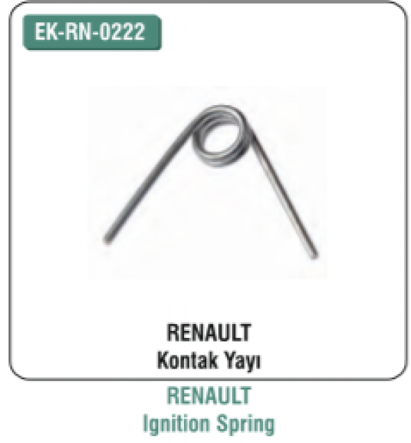 EK-0222 Renault Kontak Yayı