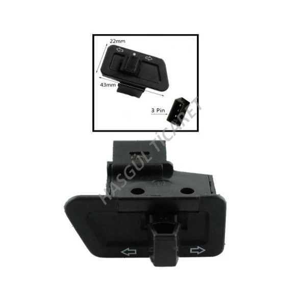 HSGL SCOOTER DÜĞME SETİ 5 Lİ - 5