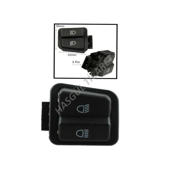 HSGL SCOOTER DÜĞME SETİ 5 Lİ - 6